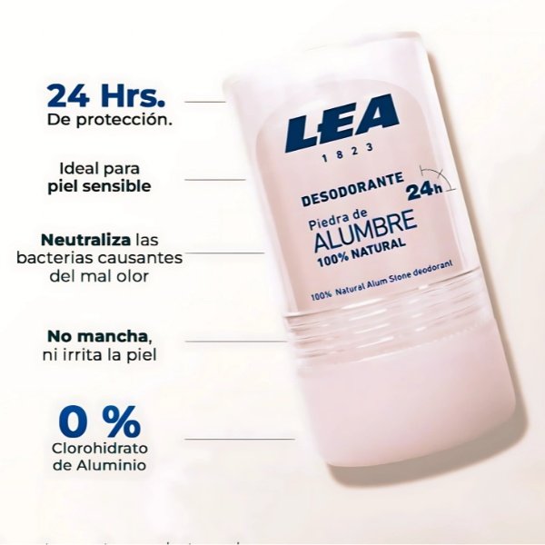 Desodorante Piedra de Alumbre 100% Natural